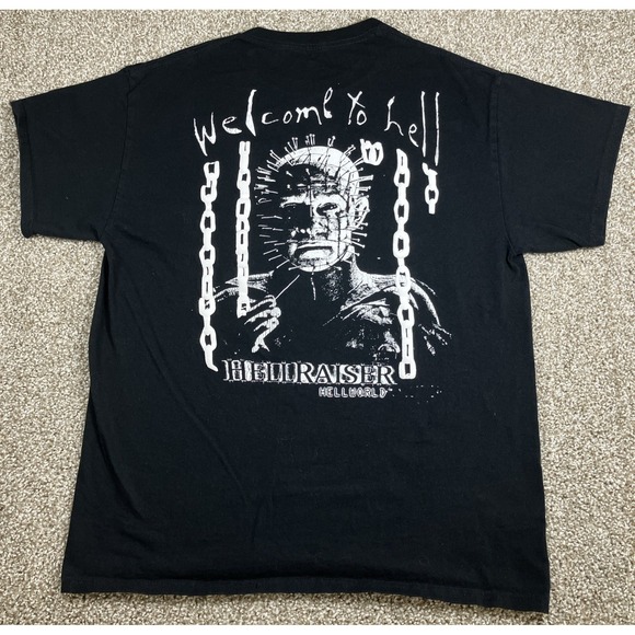 The Unbranded Brand Other - Hellraiser Hellworld Promo‎ T Shirt Short Sleeve Black Size Large